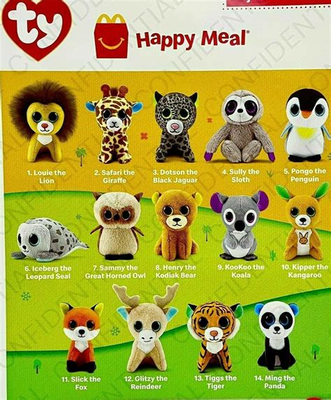 mcdonald's beanie baby toys 2021.